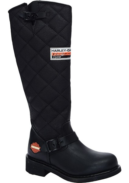 Siyah Kadın Deri Çizme LACONIA/HI/646 fiyatları