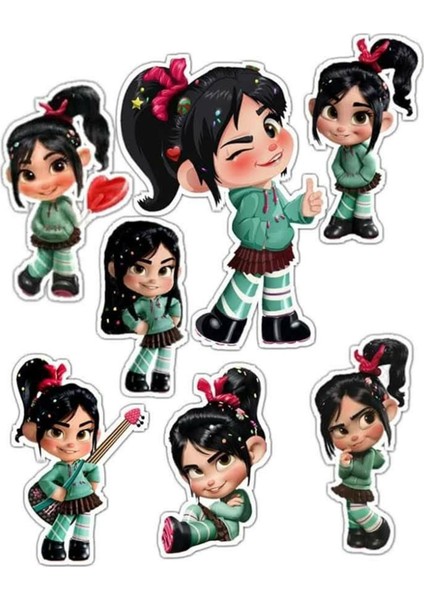 Girl Sticker Telefon Laptop Notebook Tablet Defter Matara Stiker Etiket ST1492