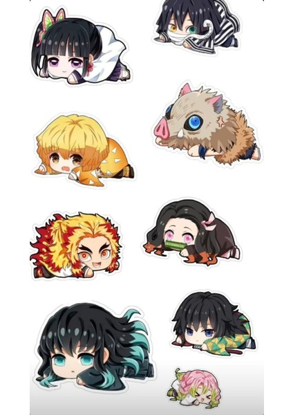 Japon Anime Sticker Telefon Laptop Notebook Tablet Defter Matara Stiker Etiket ST933