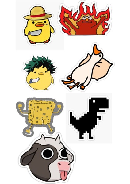 Popüler Sticker Telefon Laptop Notebook Tablet Defter Matara Stiker Etiket ST1777
