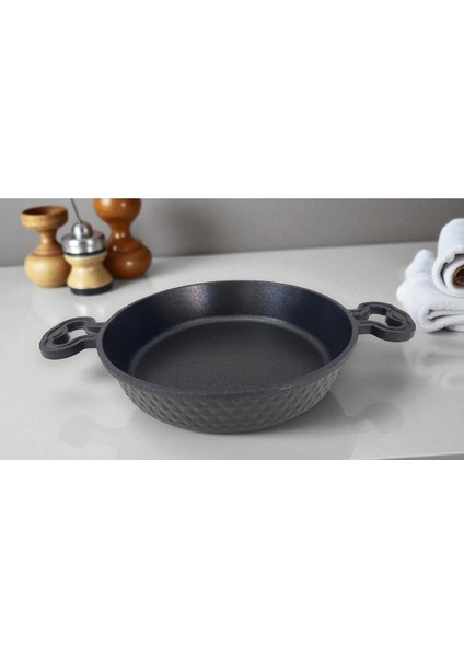 Siyah Granit Tencere 18 Cm, Yapışmaz, Kapaksız, Isıya Dayanıklı fiyatları