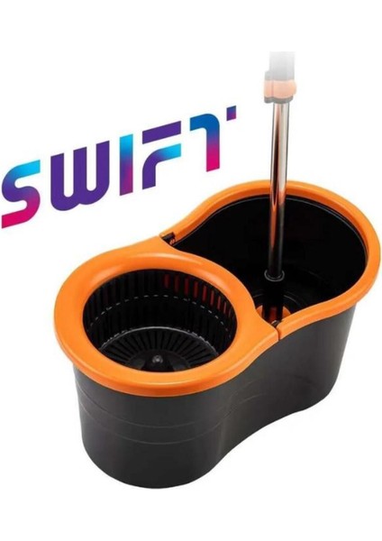 Döner Başlıklı 13L Otomatik Temizlik Seti Mikrofiber, Pratik ve Kullanışlı