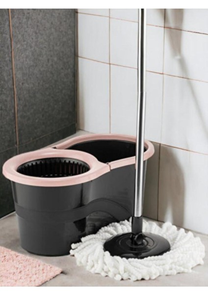 Döner Başlıklı 13L Otomatik Temizlik Seti Mikrofiber, Pratik ve Kullanışlı indirimleri