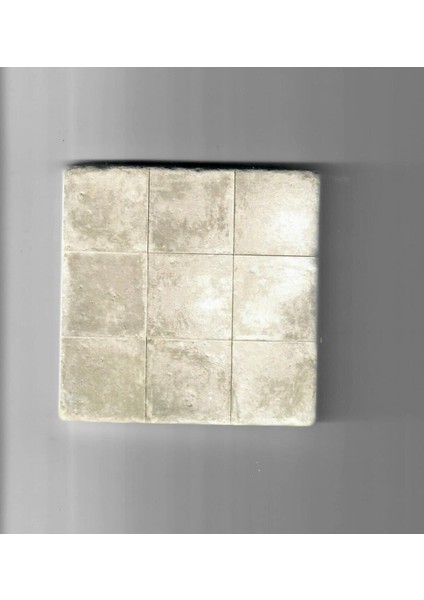 Doğal Taş Dekoratif Banyo Gider Kapağı, 10X10 Cm, Şık ve Estetik Tasarım