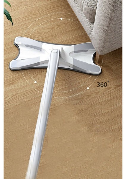 360 Derece Dönebilen Kendinden Sıkmalı x Mop, 2 Bezli, Pratik ve Temiz Kullanım fiyatları