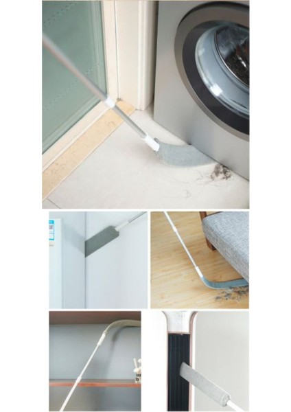 Set Üçgen Cam Silme Mop Mikrofiber Toz Alma Başlığı (4'lü Beyaz) fırsatları