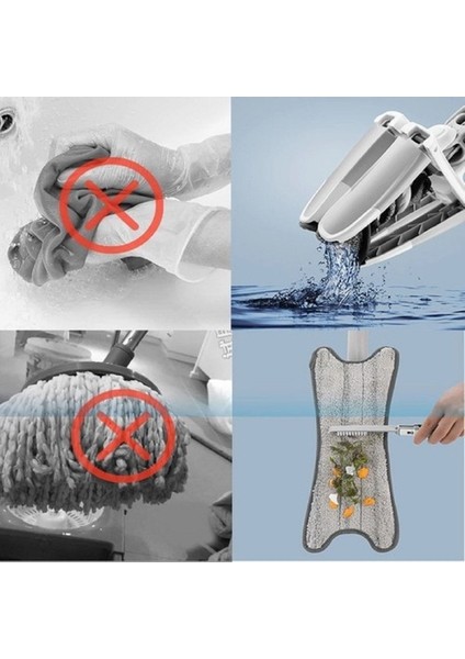 Pratik Twist Mop Çek-Bırak Sistemli Temizlik Aracı