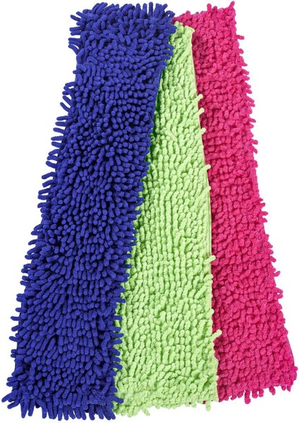 Mavi 60 cm Şönil Püsküllü Yedek Mop Başlığı, Pratik Temizlik Sağlar. fiyatları