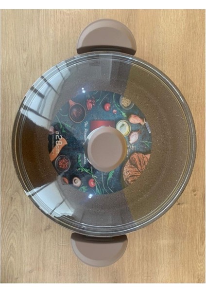 28 cm Granit Cam Kapaklı Karnıyarık Tencere, Dayanıklı ve Şık Mutfak Ürünü indirimleri