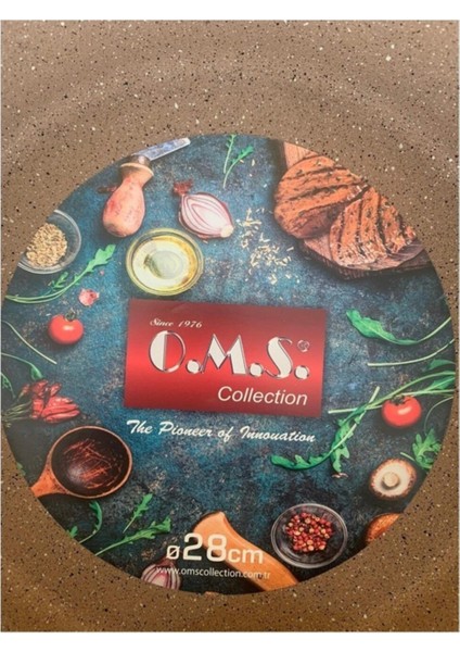 28 cm Granit Cam Kapaklı Karnıyarık Tencere, Dayanıklı ve Şık Mutfak Ürünü