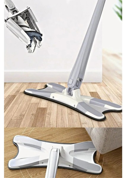 Kendinden Sıkmalı Pratik Temizlik Mop, Kolay ve Hızlı Kullanım
