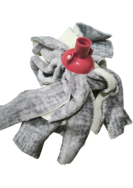 Mikrofiber Havlu Paspas Mop Yedek Ucu, Gri-Beyaz Karışım, Süper Temizlik Konforu fırsatları