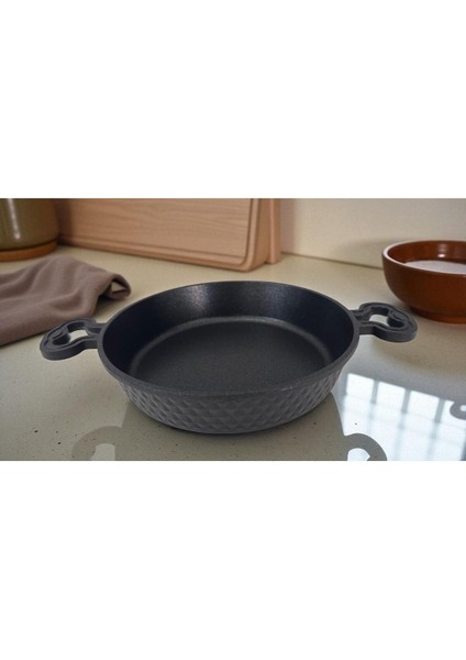 20 cm Siyah Granit Tencere, Yapışmaz ve Isıya Dayanıklı Yüzeyli modelleri