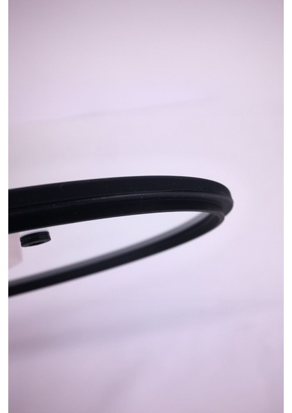 24CM Düz Silikon Çerçeveli Cam Kapak Siyah, Şık ve Dayanıklı Mutfak Ürünü modelleri