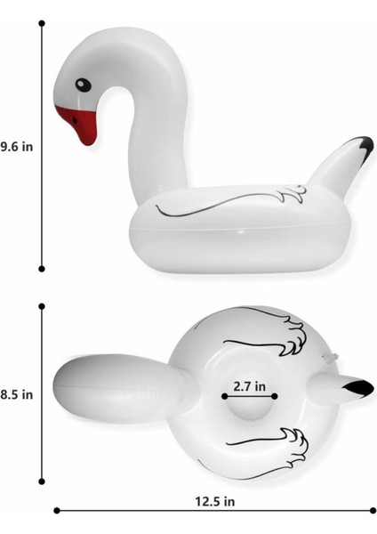 Beyaz Kuğu Havuz Oyuncağı ve Bardak Tutucu, Eğlence ve Konfor Bir Arada modelleri