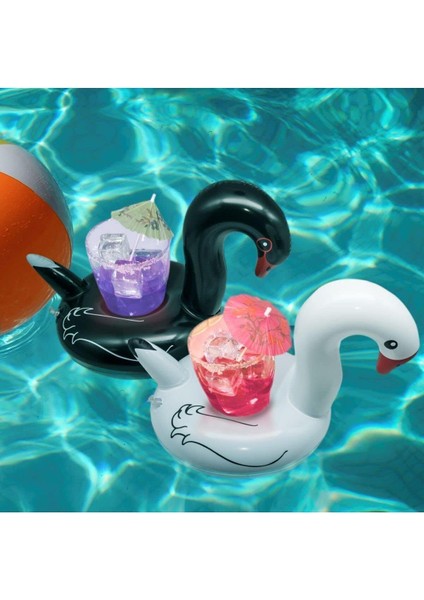 Beyaz Kuğu Havuz Oyuncağı ve Bardak Tutucu, Eğlence ve Konfor Bir Arada fırsatları