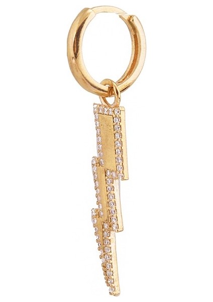 Şimşek Gümüş Küpe MS2545, 925 Ayar Gümüş fiyatları