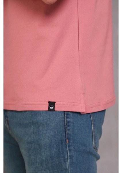 Erkek Slim Fit Pamuklu Yumuşak Doku Nefes Alan Kumaş Yakalı Tişört fiyatları