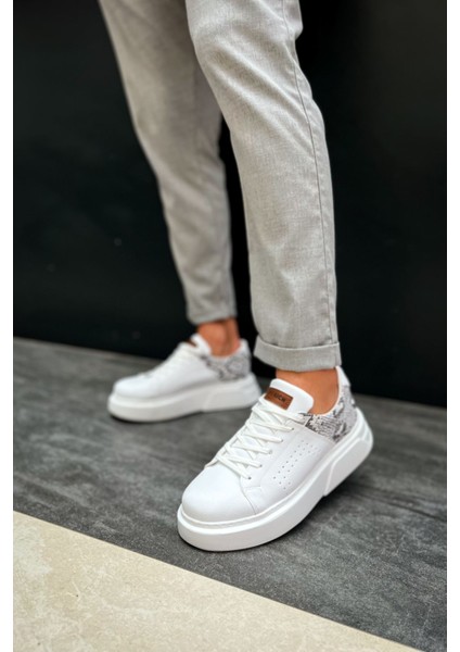 J145 Sauerbergg Ortopedik Taban Günlük Cilt Erkek Sneaker Spor Ayakkabı Cbt Beyaz fırsatları