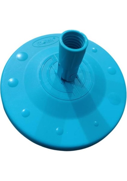 Turkuaz Döner Başlıklı Mop Yedek Disk, Set Için Uygun, Yuvarlak Disk Kısmı