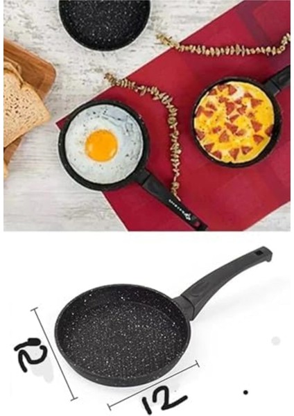 Mini Granit Sos Tavası, Yapışmaz, Dayanıklı, Şık ve Kullanışlı, Bej Renkli. modelleri