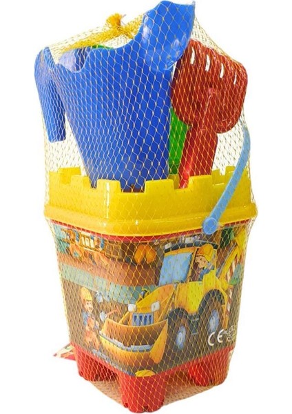 Çok Renkli Büyük Kale Kovalı Kova, Dayanıklı ve Şık Bahçe ve Dekor Malzemesi indirimleri