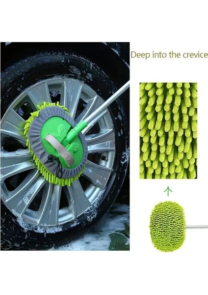 Yeşil 2'li Mikrofiber Temizlik Bezi, Araç ve Duvar Için Ideal Temizleme Seti fiyatları