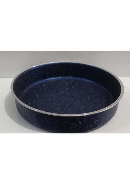 30 cm Mavi Fırın Tepsi Ezme, Sağlam ve Şık Tasarım