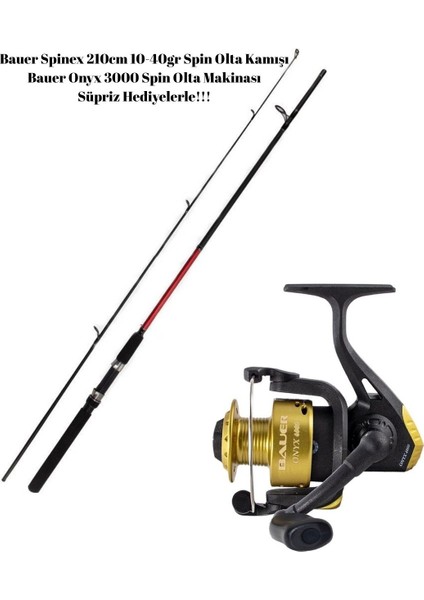 Spinex 210CM Onyx 3000 Spin Olta Takımı