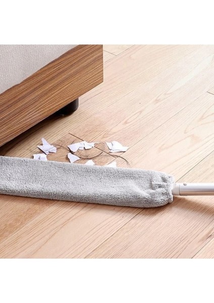 Yedek Bez Hediyeli Köşe Bucak Toz Mopu, Dar ve Zorlu Alanlar Için Ideal Çözüm indirimleri