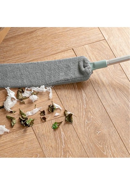 Yedek Bez Hediyeli Köşe Bucak Toz Mopu, Dar ve Zorlu Alanlar Için Ideal Çözüm