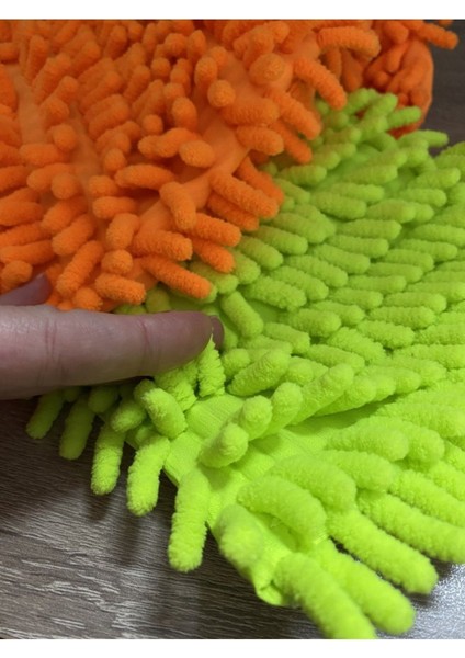 40CM Nemli Mop, Geniş Temizlik Yüzeyi, Toz ve Kir Temizleme Aracı