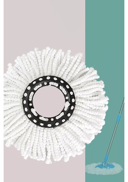 Döner Mop Başlığı, 360° Temizlik Seti Yedek, Sapsız, Pratik ve Kullanışlı modelleri