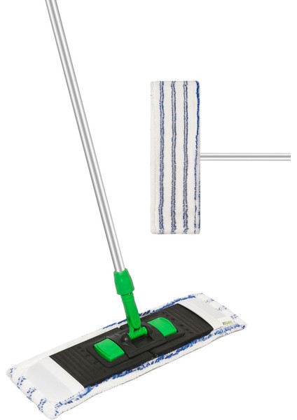 50 cm Mikrofiber Peluş Mop Bezi, Cepli, Yüksek Emicilik