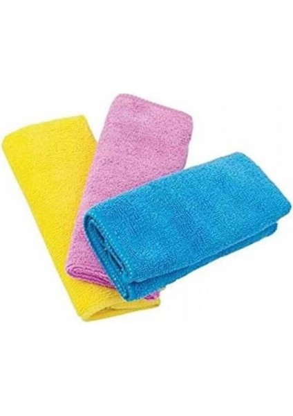 Yüksek Kaliteli Çok Amaçlı Mikrofiber Temizlik Bezi 3'lü Set fiyatları