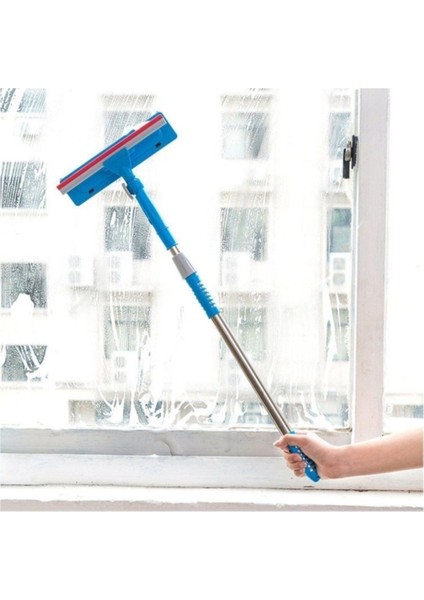Ayarlanabilir Teleskopik Çekçekli Cam ve Fırça Silme Sapı modelleri