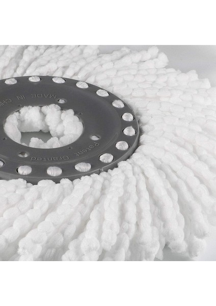 Döner Başlıklı Mikrofiber Mop Yedeği, Pratik Temizlik Için Ideal 1 Adet