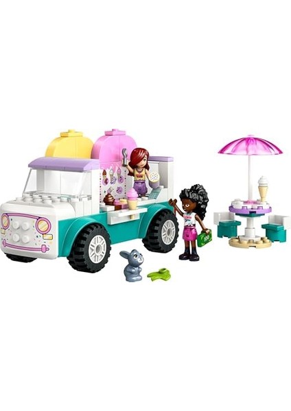 Friends Heartlake City Dondurma Kamyonu 42644-4 Yaş ve Üzeri Kız ve Erkek Çocukları Için Mini Bebek Içeren Yaratıcı Oyuncak Yapım Seti, Doğum Günü Hediyesi (92 Parça) fiyatları
