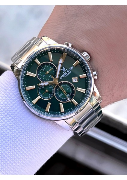 Çelik Kordon Kronometreli Kadran Tasarımı 3 Atm Suya Dayanıklı Erkek Kol Saati 10602.10 fiyatları