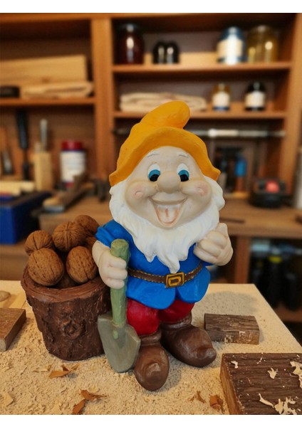 Saksılıbahçıvan Cüce Bahçe Heykeli