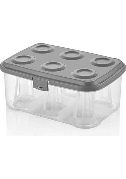 6 Bölmeli Pratik Çay Bardağı Taşıma Kabı, Turuncu Renk fiyatları