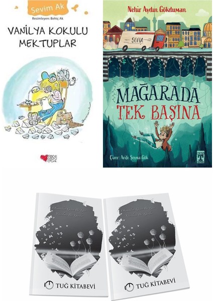 Vanilya Kokulu Mektuplar ve Mağarada Tek Başına + Hediyeli