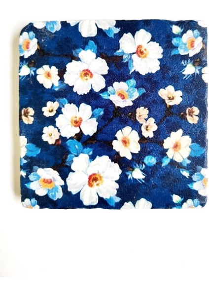 Doğal Taş Figürlü Banyo Gider Kapağı, 10X10 Cm, Şık ve Dekoratif Süs