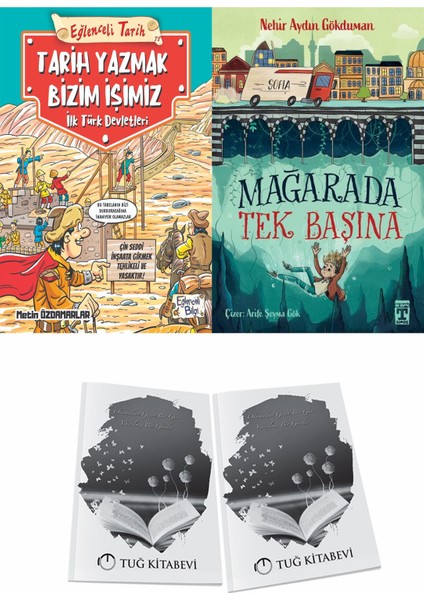 Tarih Yazmak Bizim Işimiz Ilk Türk Devletleri ve Mağarada Tek Başına + Hediyeli