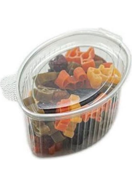 Turuncu Sızdırmaz Sos Kabı 80 Cc, 100'LÜ, Et ve Suyu Saklama Için Ideal