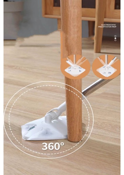 Pratik ve Hızlı Kuruyan Islak Mendil Uyumlu Çekçekli Çok Amaçlı Mop modelleri