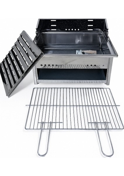 Pervazlı Çekmeceli Kömürlü Mangal fırsatları