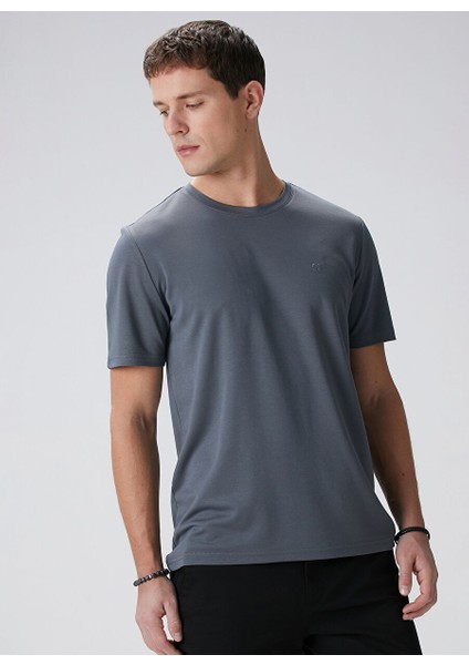 Antrasit Erkek Slim Fit T-Shirt 1094077 fiyatları