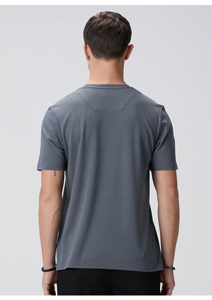 Antrasit Erkek Slim Fit T-Shirt 1094077 indirimleri