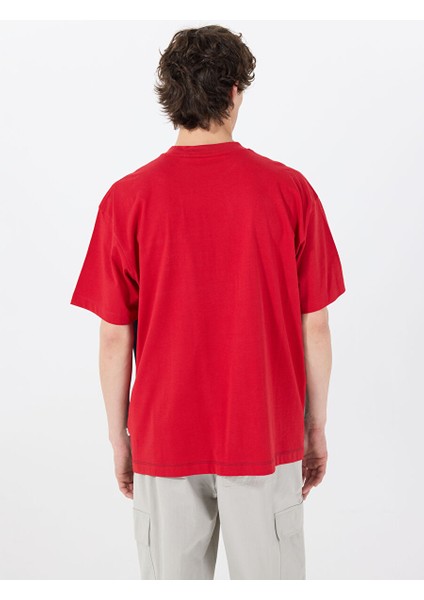 Çok Renkli Erkek Oversized Desenli T-Shirt M5GI45K8FQ4F7TW Gj Ss Cn Os Horızo indirimleri